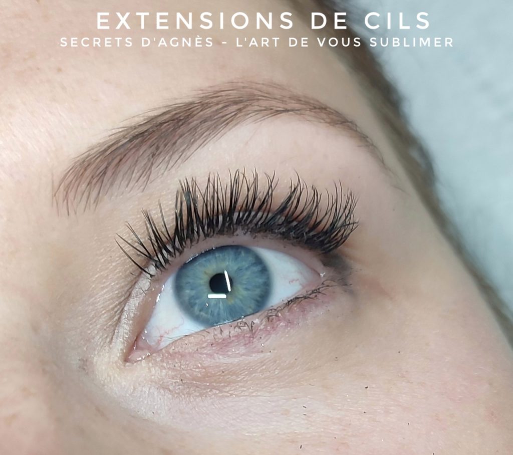 Extensions de cils, cil à cil